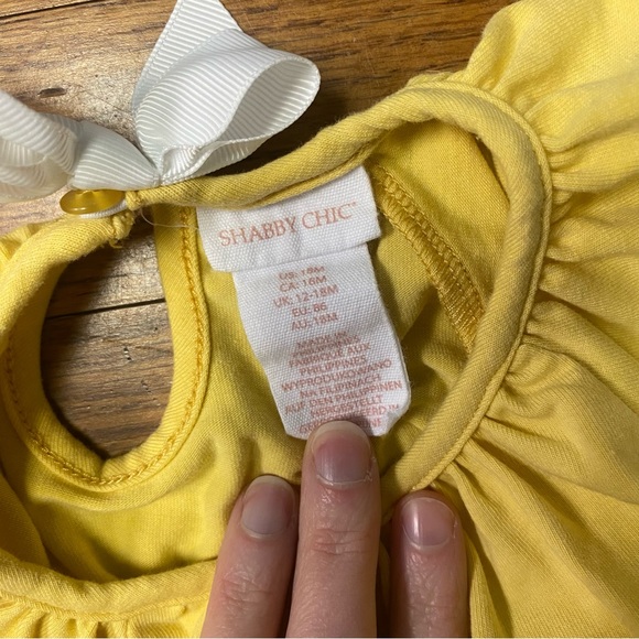 Shabby Chic Toddler Blouse - Picture 3 of 3